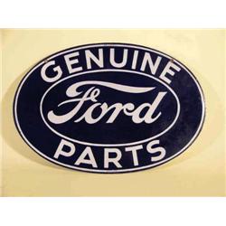 "Ford Genuine Parts" Sign