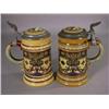 Image 1 : 3 Mettlach - 1/2 Liter Steins gambling
