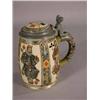 Image 1 : Mettlach - 1/2 Liter Stein gambling