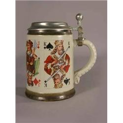 Beer Stein, 1/2 Liter gambling