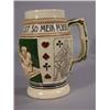 Image 1 : German Mug With Playing Card Motif gambling