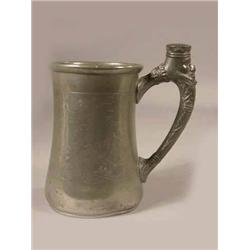 Pewter Mug With Playing Card gambling