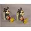 Image 1 : 2 Early Cast Iron Mickey Mouse Book Ends