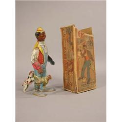 "Hey Hey the Chicken Snatcher" Tin Toy