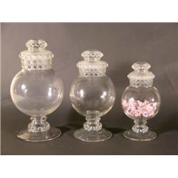 Three Dakota Candy Jars