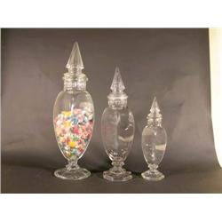 Three Century Candy Jars