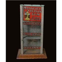 Display Case Mansfield Large Pepsin Gum