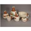 Image 1 : 6 pc Weller Pottery - "Mammy" Pattern