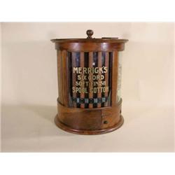 Merricks 6 Cord Round-Rotating Oak Cabinet
