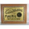 Image 1 : Golden Wedding Rye Whiskey Sign