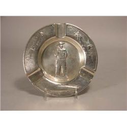 Sterling Silver Pinkerton Hands UP Ashtray