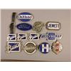 Image 1 : 14 Very Early Enameled Automobile Plaques