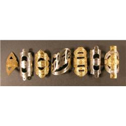 7 Different Very Early Bicycle Medallions