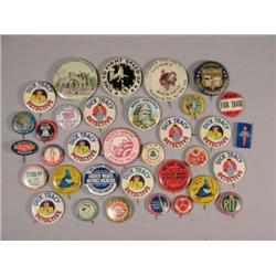 36 Misc Pin Backs