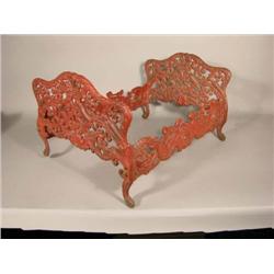 Extremely Rare Doll Bed - Cast Iron