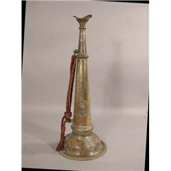 Silver Plated Brass Fire Trumpet