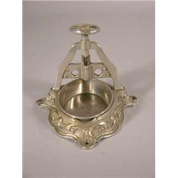 Nickel Plated Brass Cigar Cutter