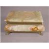 Image 1 : Onyx Footed Jewelry Box
