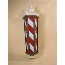 Barber Shop Pole - Wall Mount