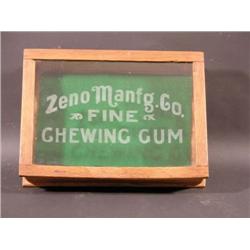 Zeno Manufacturing Co Chewing Gum Display Case