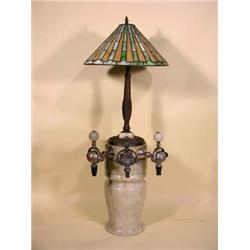 Three Spigot Marble Soda Dispenser