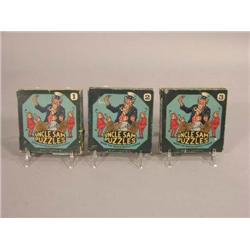 Three Different Uncle Sam Puzzles