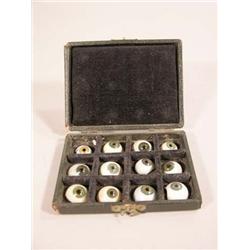 Optometrist Glass Eye Sample Kit 