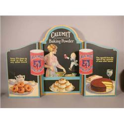 Calumet Baking Powder Window Display
