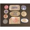 Image 1 : Mother Of Pearl Chips and Markers Gaming Set