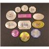 Image 1 : Mother Of Pearl Chips and Markers Gaming Set