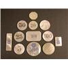 Image 1 : Mother Of Pearl Chips and Markers Gaming Set