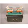 Image 1 : Unmarked Salesman Sample Double Bench Slider
