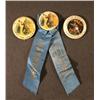 Image 1 : Three Fire Fighting Celluloid Pins With Ribbons