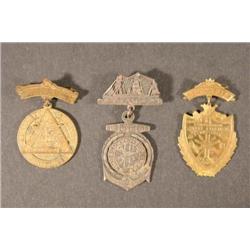 Extension Pins, Fire Fighting Medals
