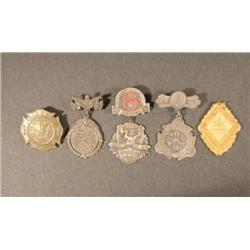 Grouping Of 5 Fire Fighting Medals