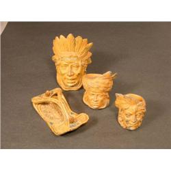 Native American Metal Desk Set