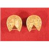 Image 1 : Pair Of Gold Quartz Cuff Links