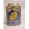 Image 1 : Red Indian Cut Plug Tobacco Tin