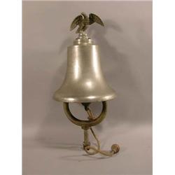 Fire Engine Bell With Eagle Finiale
