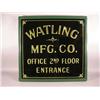 Image 1 : Reversed Glass Sign From The Watling Building