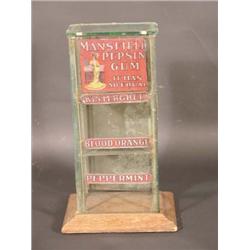 Mansfield Pepsin Gum Display Case