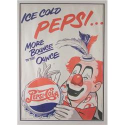 1940 "Pepsi" Poster Sign