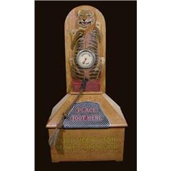 One Cent 1928 Tiger Pull Arcade Machine