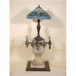 Four Spigot Marble Soda Dispenser