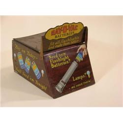 Ray-O-Vac Battery Tin Store Dispenser