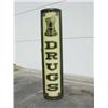 Image 1 : Curved Reverse Glass Drugs Sign