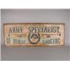 Image 1 : Wood Sign For Army Specialist Horseshoeing