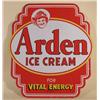 Image 1 : "Arden Ice Cream" Porcelain Sign
