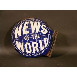 "News Of The World" Flange Sign