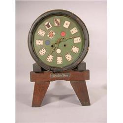 Oak Wood Barrel - Wooden Shoe Clock